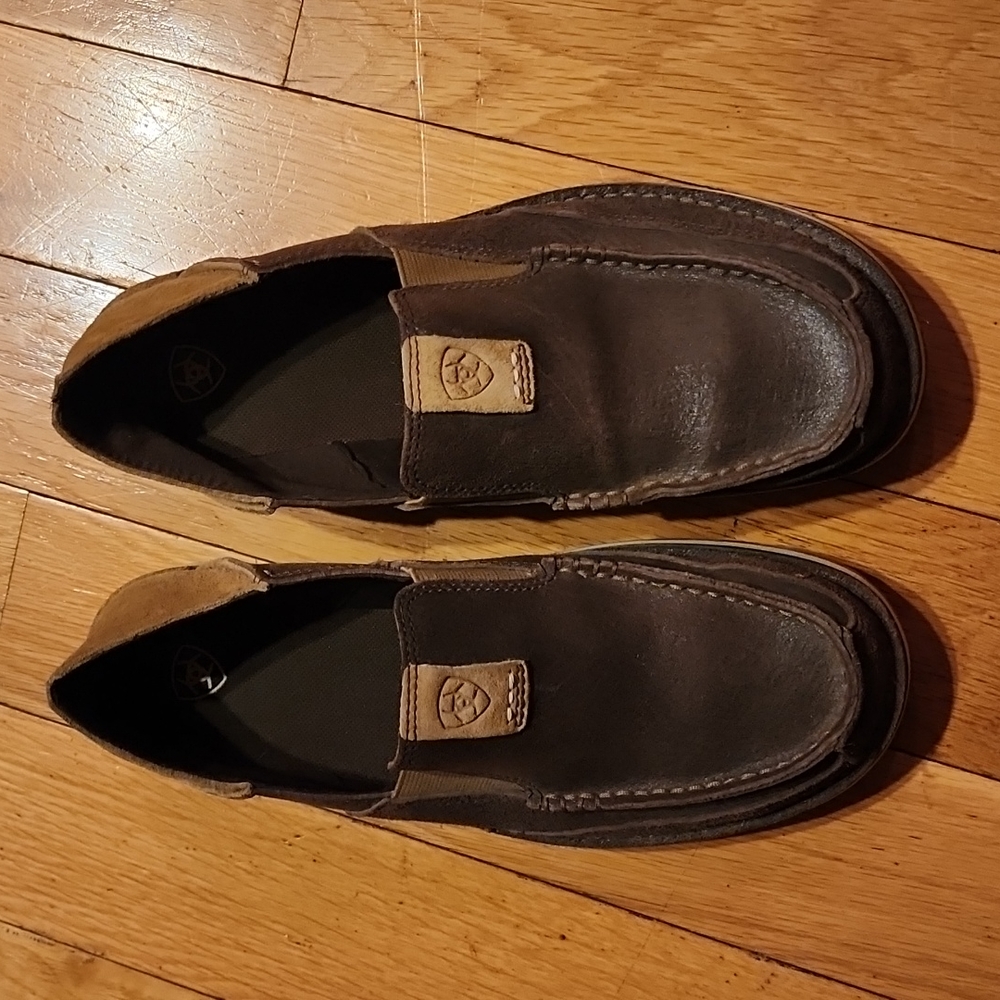 Ariat shoes.